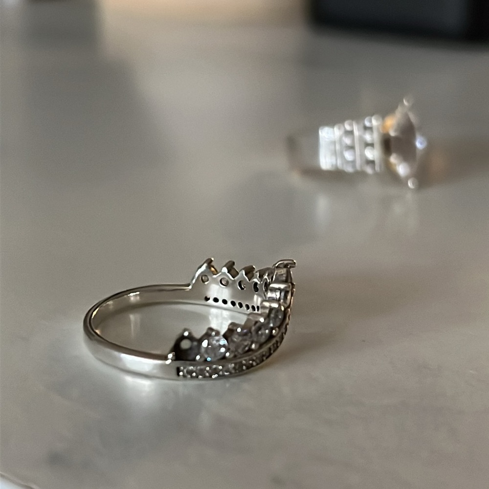 3 Sterling Silver Ring Bundle - image 6